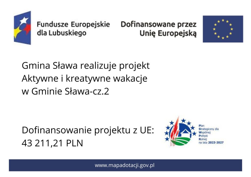 6463_plakat Plakat informacyjny o dofinansowaniu