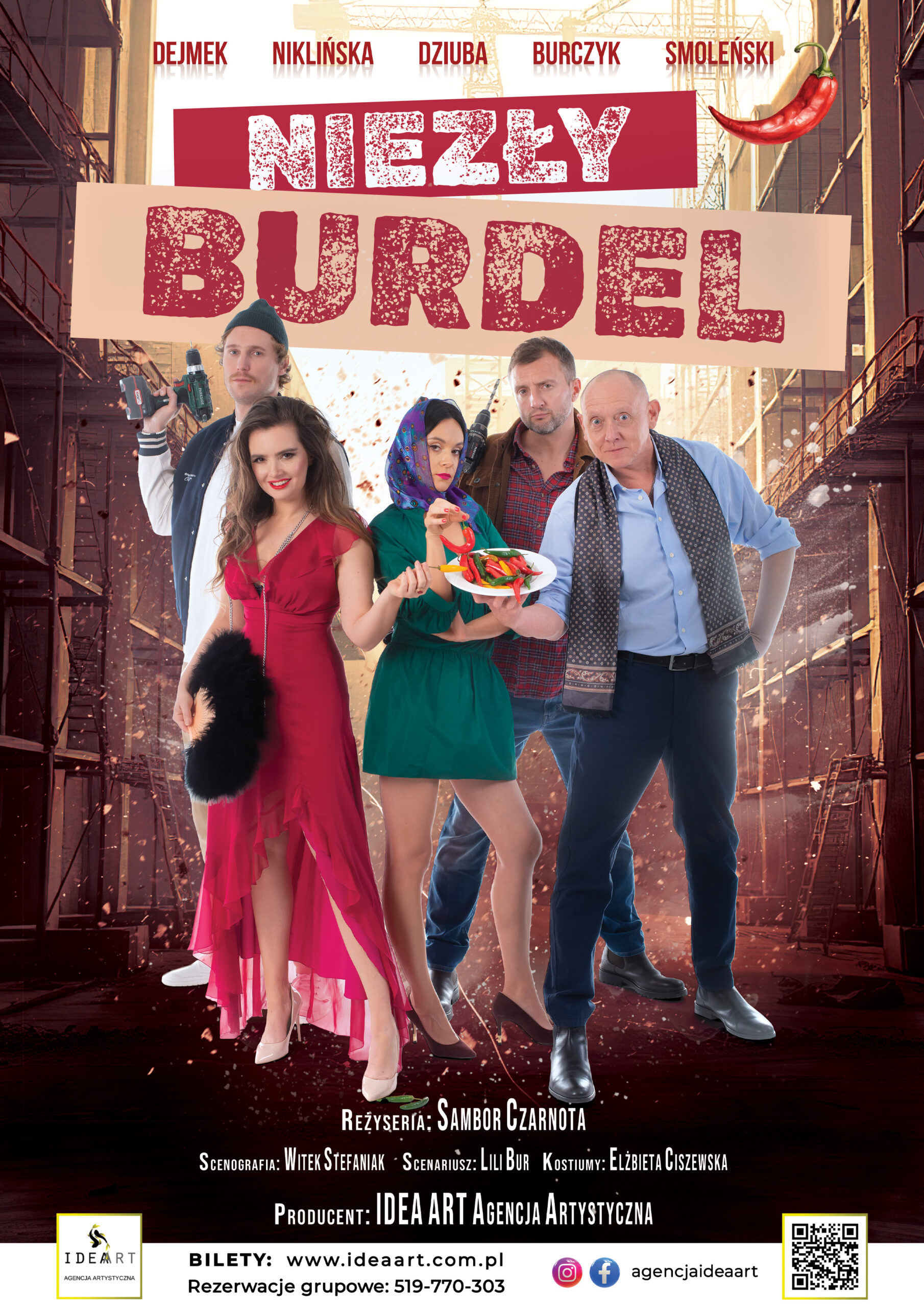 Plakat wydarzenia - Niezły Burdel