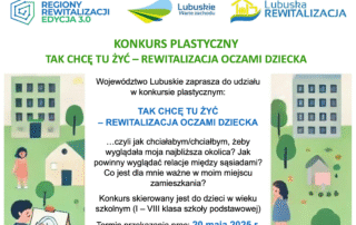 Plakat dotyczący konkursu