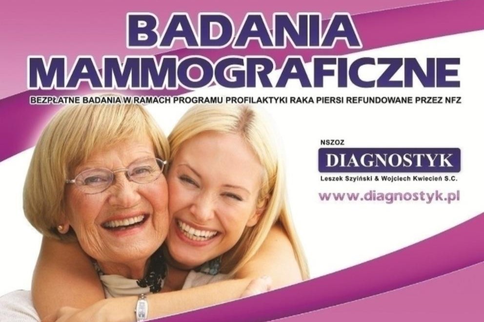 Badania mammograficzne w Sławie