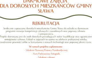 Plakat rekrutacja