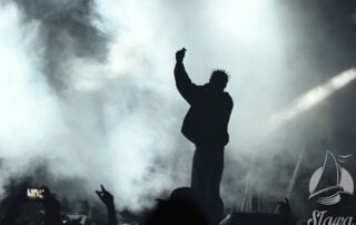 Artyści i festiwalowicze na Rap Stacji