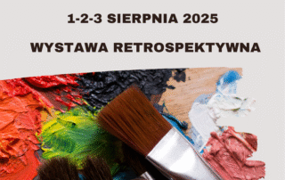 Plakat wystawy retrospektywnej