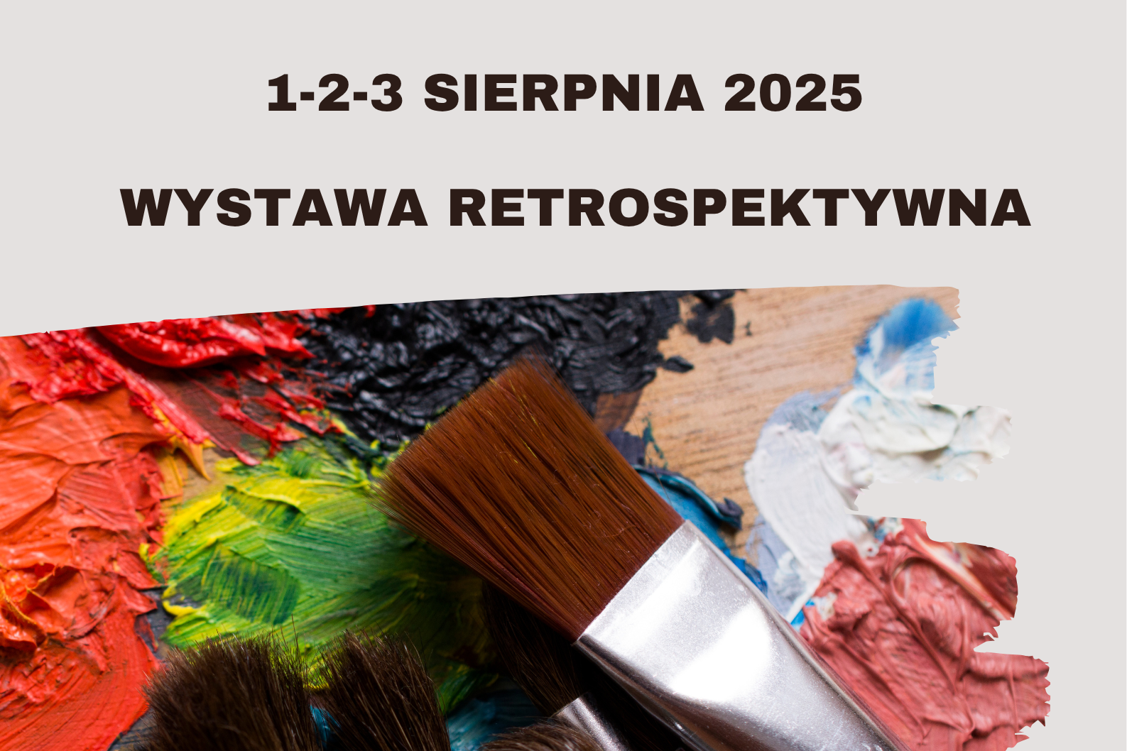 Plakat wystawy retrospektywnej