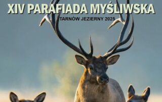 Plakat Parafiada Myśliwska