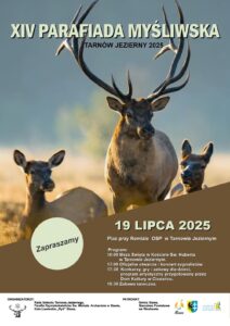 Plakat Parafiada Myśliwska