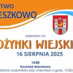 Plakat - Dożynki Wiejskie w Śmieszkowie
