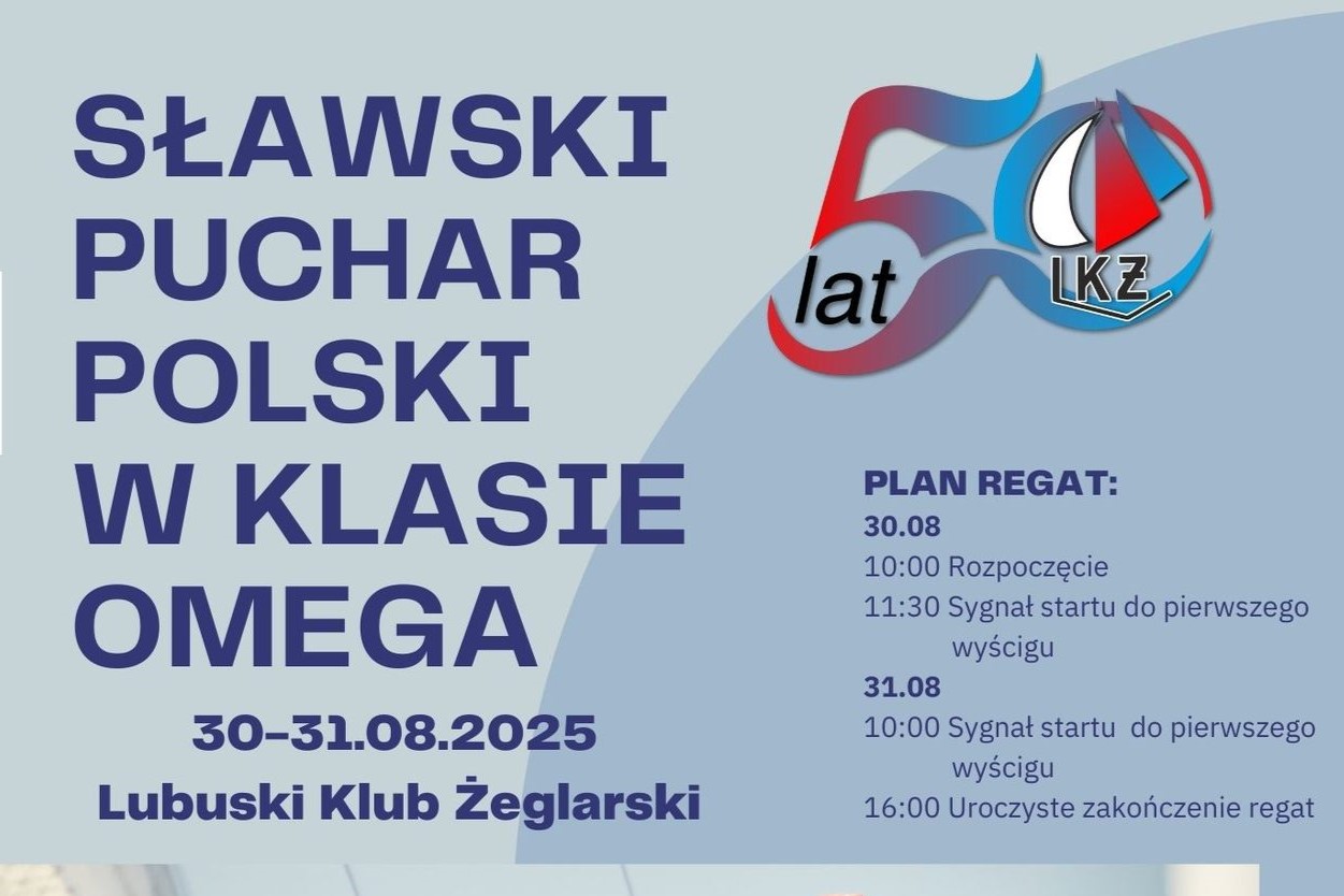 Plakat Sławski Puchar Polski w Klasie Omega