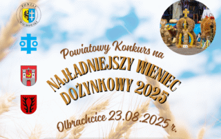 Plakat dożynkowy