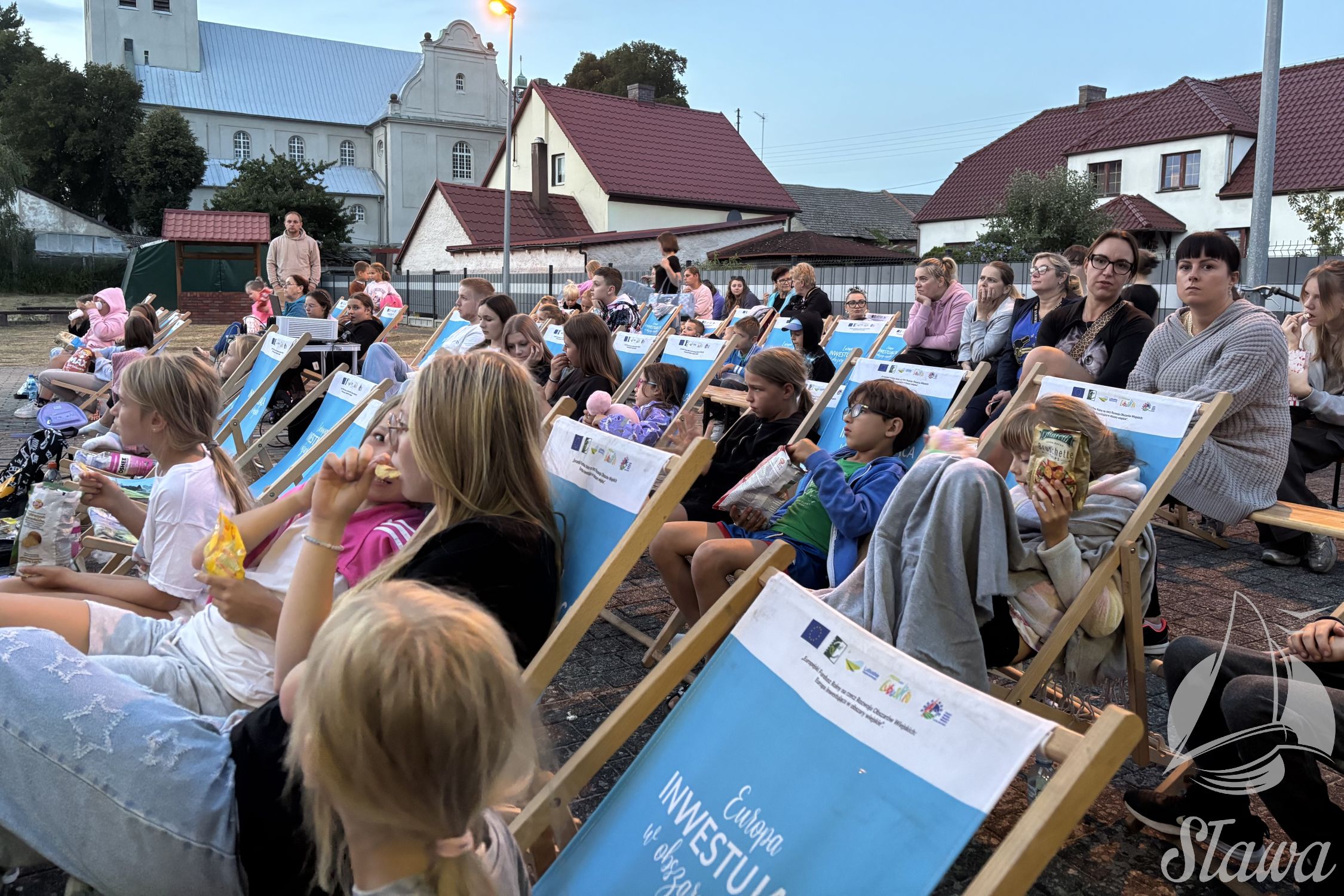 kino plenerowe w Ciosańcu