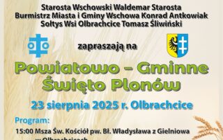 Plakat dożynek