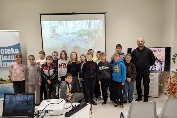 Spotkanie z Piotrem Dziełakowskim w Bibliotece