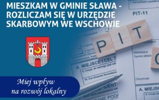 Mieszkam w gminie Sława - rozliczam się w Urzędzie Skarbowym we Wschowie