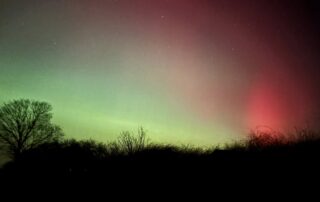 Zorza Polarna nad naszą Gminą!