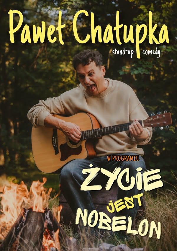 PLAKAT STAND-UP CHAŁUPKA PLAKAT STAND-UP CHAŁUPKA