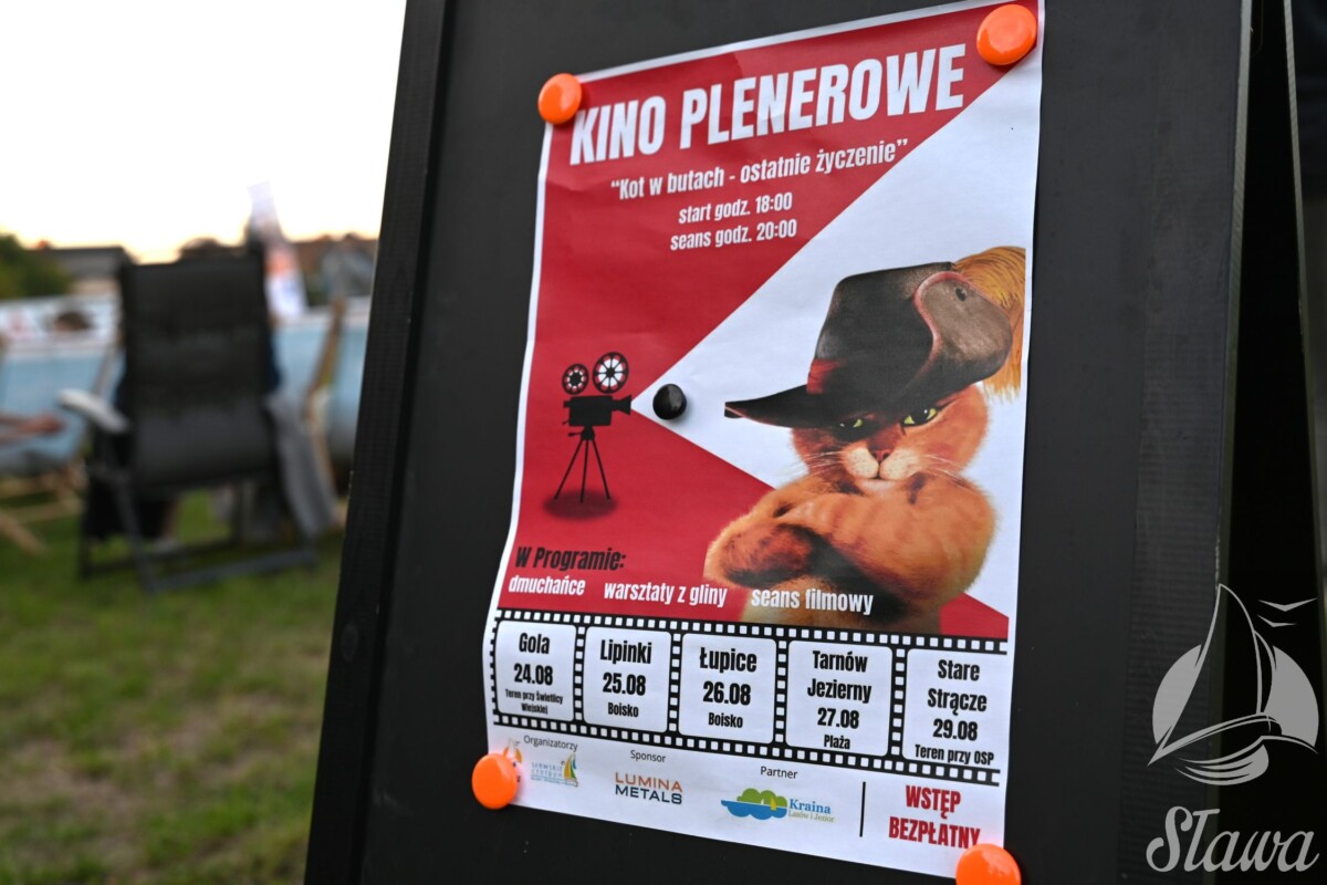 Uczestnicy kina plenerowego Uczestnicy kina plenerowego