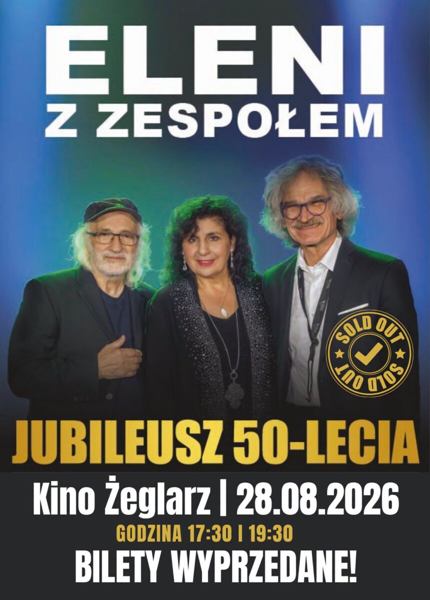 PLAKAT KONCERT ELENI WYPRZEDANE PLAKAT KONCERT ELENI WYPRZEDANE