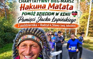 Bieg - marsz charytatywny “Hakuna Matata” plakat