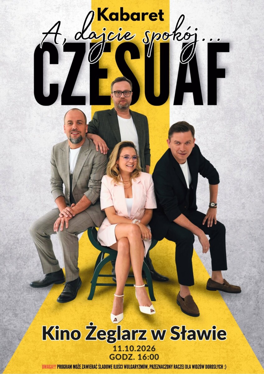 PLAKAT KABARET CZESUAF PLAKAT KABARET CZESUAF