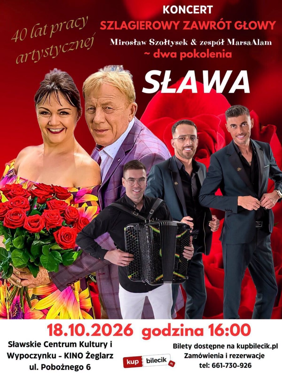 PLAKAT SZLAGIERY KONCERT PLAKAT SZLAGIERY KONCERT
