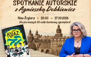 Plakat na spotkanie autorskie