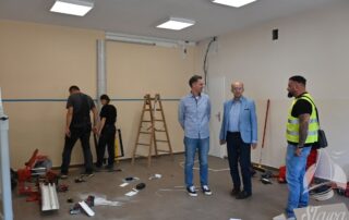 POSTĘP PRAC PRZY PRACOWNI MULTIMEDIALNEJ