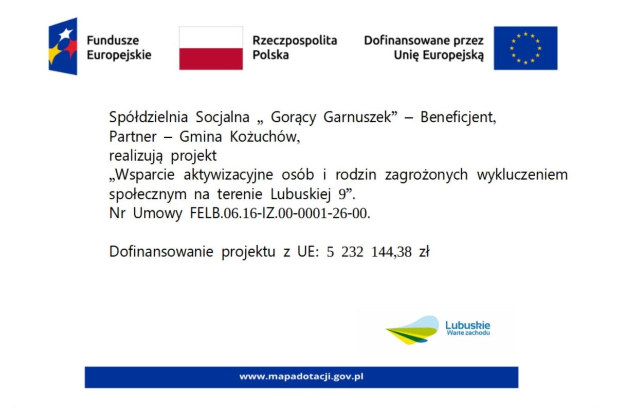 Informacja na temat projektu