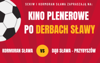 Kino plenerowe po derbach Sławy
