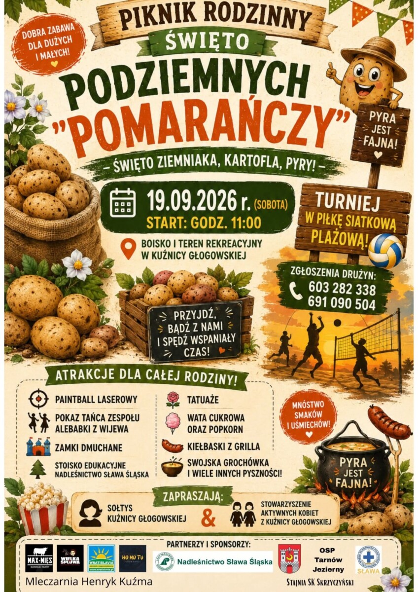 plakat święto podziemnych pomarańczy plakat święto podziemnych pomarańczy