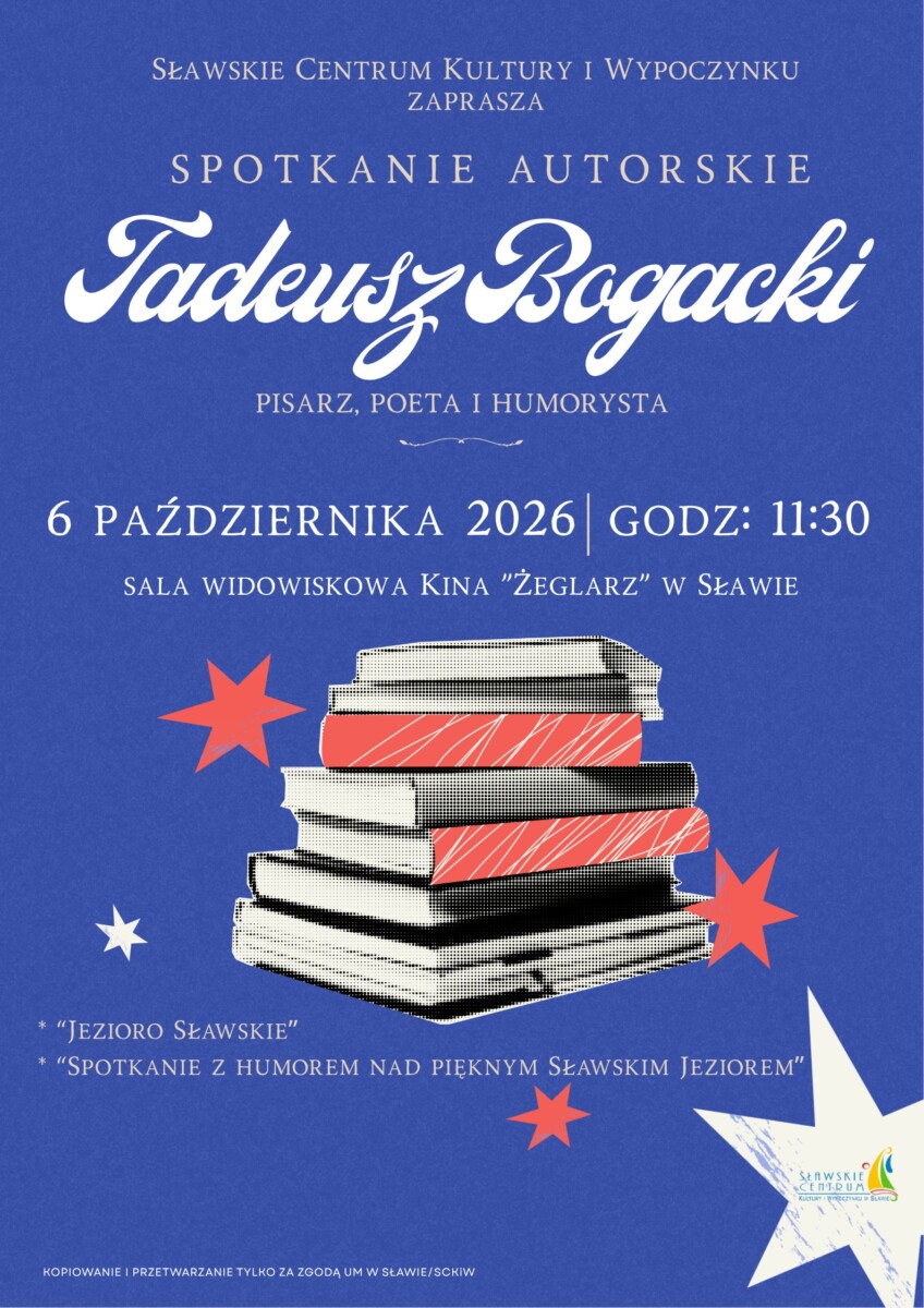 SPOTKANIE AUTORSKIE TADEUSZ BOGACKI SPOTKANIE AUTORSKIE TADEUSZ BOGACKI