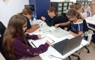 Uczestnicy projektu Lubuska Edukacja Ekologiczno-Klimatyczna 1