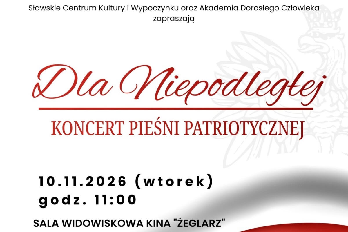 Koncert patriotyczny w Sławie